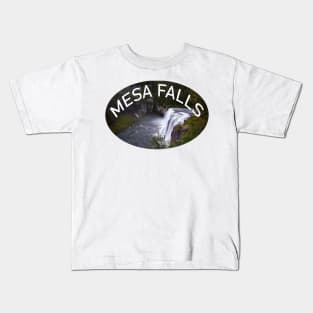 Mesa Falls Island Park Idaho Kids T-Shirt